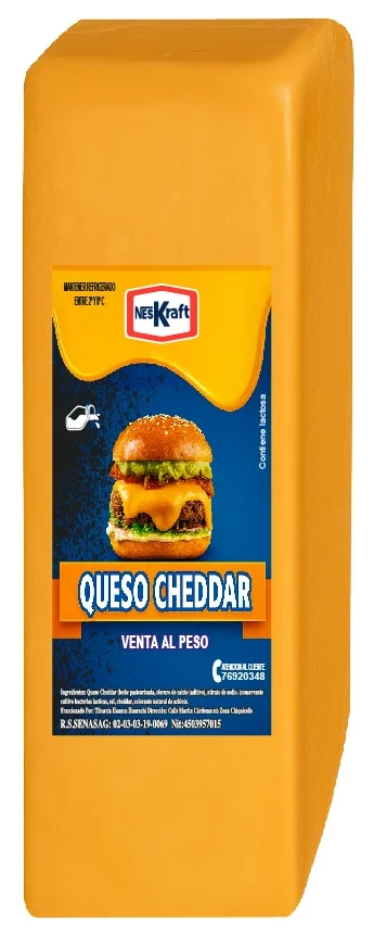 Cheddar barra kg